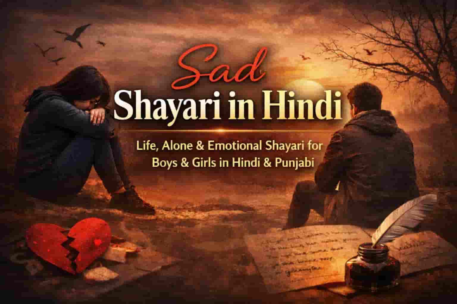 Sad Shayari in Hindi