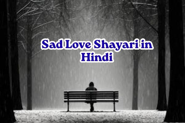 Sad Love Shayari in Hindi