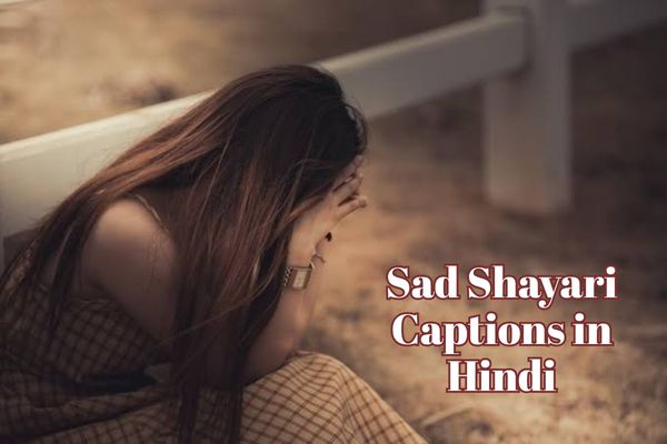 Sad Shayari Captions